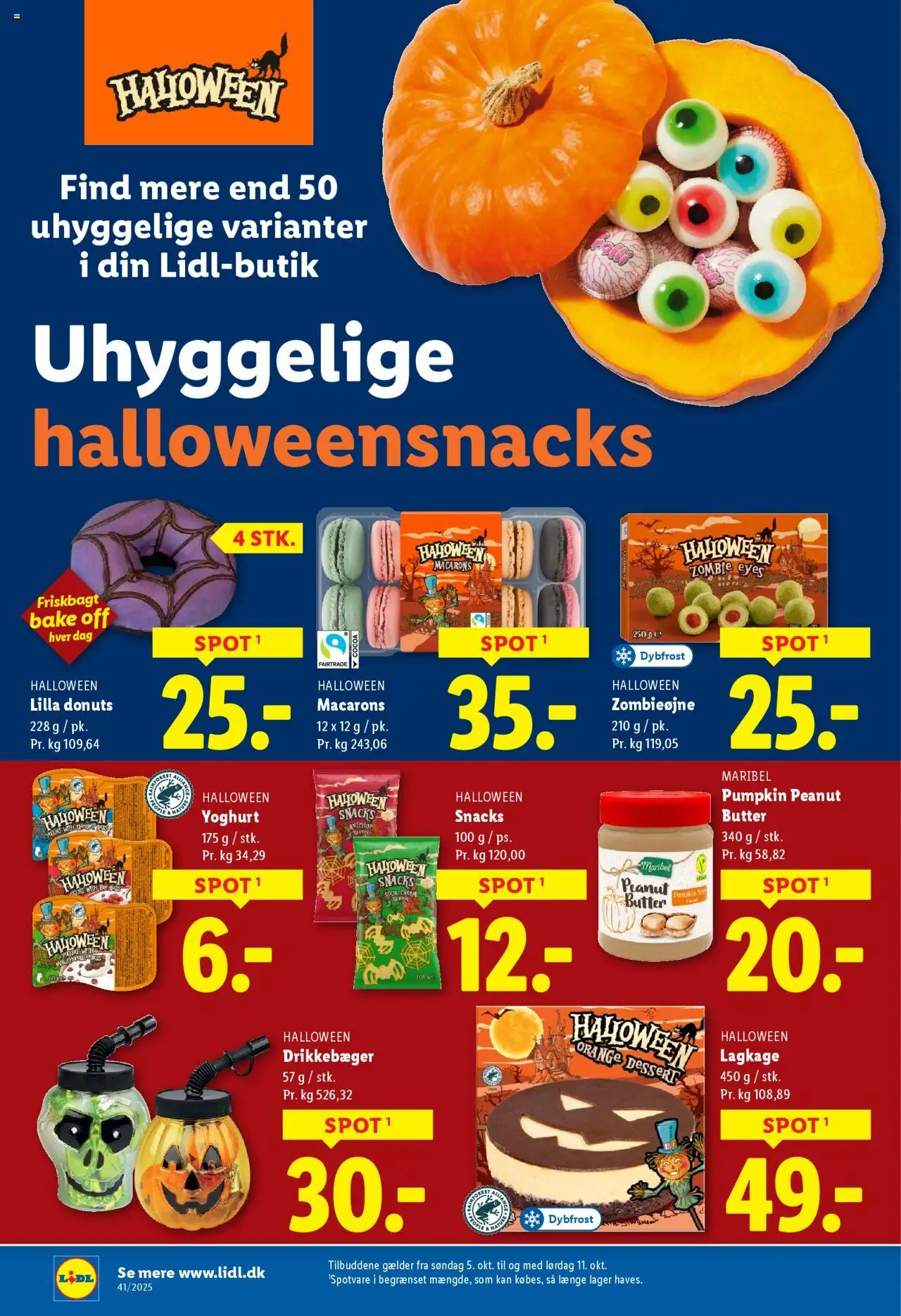 Lidl tilbudsavis – gyldig fra 05.10.2025 | Side: 10 | Produkter: Yoghurt, Donuts, Søm