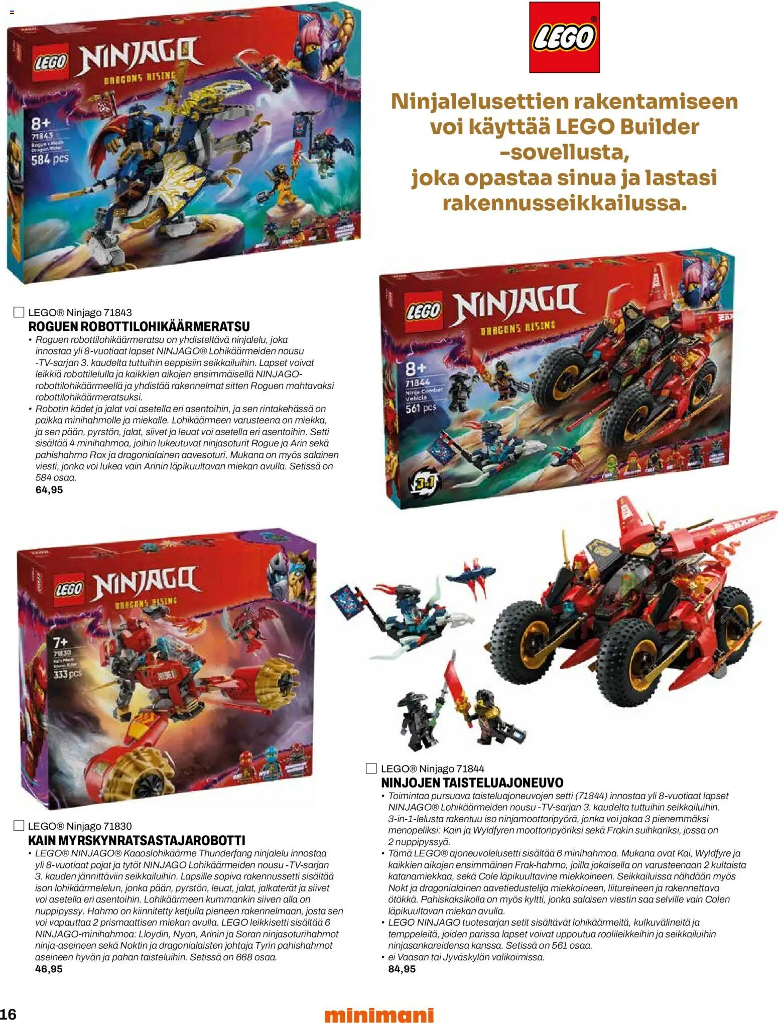 Minimani - Lelulehti 2025 – voimassa 12.11.2025 alkaen | Sivu: 16 | Tuotteet: Voi