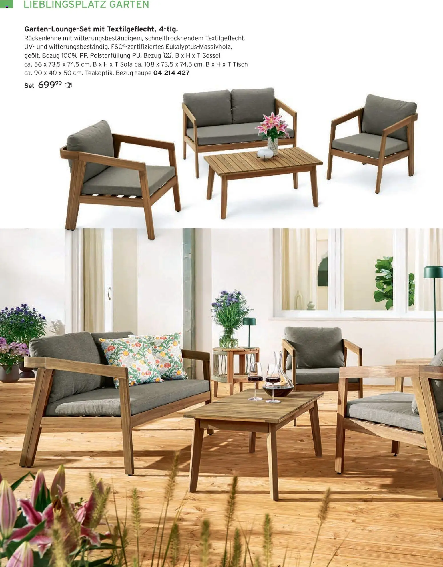 Tchibo Prospekt April – gültig ab 01.04.2026 | Seite: 122 | Produkte: Sofa, Sessel, Tisch