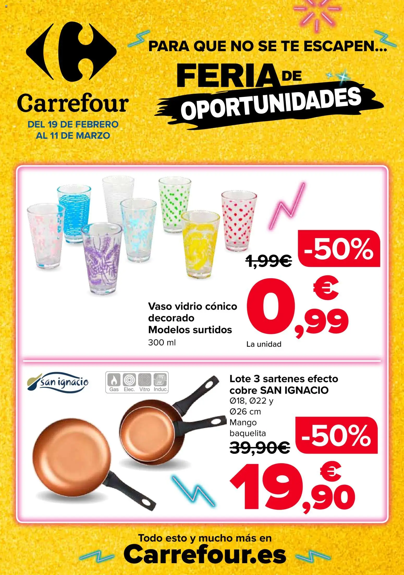 Carrefour Feria de oportunidades │ válido desde el 19.02.2026 | Página: 1 | Productos: Té, Ρούτερ