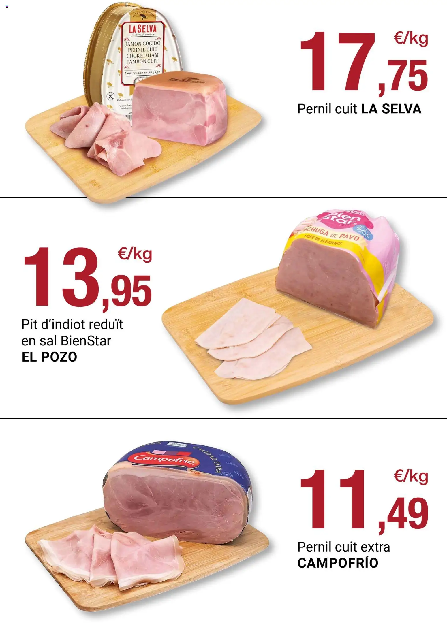 Bonpreu folleto │ válido desde el 08.04.2026 | Página: 74 | Productos: Jamón, Jamón cocido, Jugo