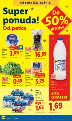 Milbona Topljeni sir trokutići, 400 g - Pregled kataloga iz trgovine Lidl, vrijedi od 11.12.2025 | Stranica: 32