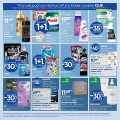 Pogląd oferty "Super-pharm Gazetka" - ważna od 29.10.2025 | Strona: 10 | Produkty: Karta, Gillette, Persil, Podpaski