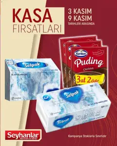 03.11.2025 tarihinden itibaren geçerli olan Seyhanlar Market kataloğu önizlemesi
