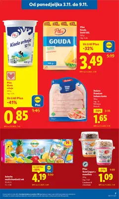 Katalog Lidl - Pregled kataloga iz trgovine Lidl, vrijedi od 03.11.2025 | Stranica: 7