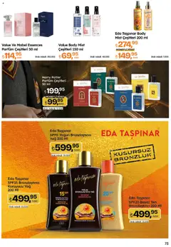 Migros Katalog - Migroskop - 24.07.2025 tarihinden itibaren geçerlidir | Sayfa: 73 | Ürünler: Parfüm, Bronzlaştırıcı, Yağ