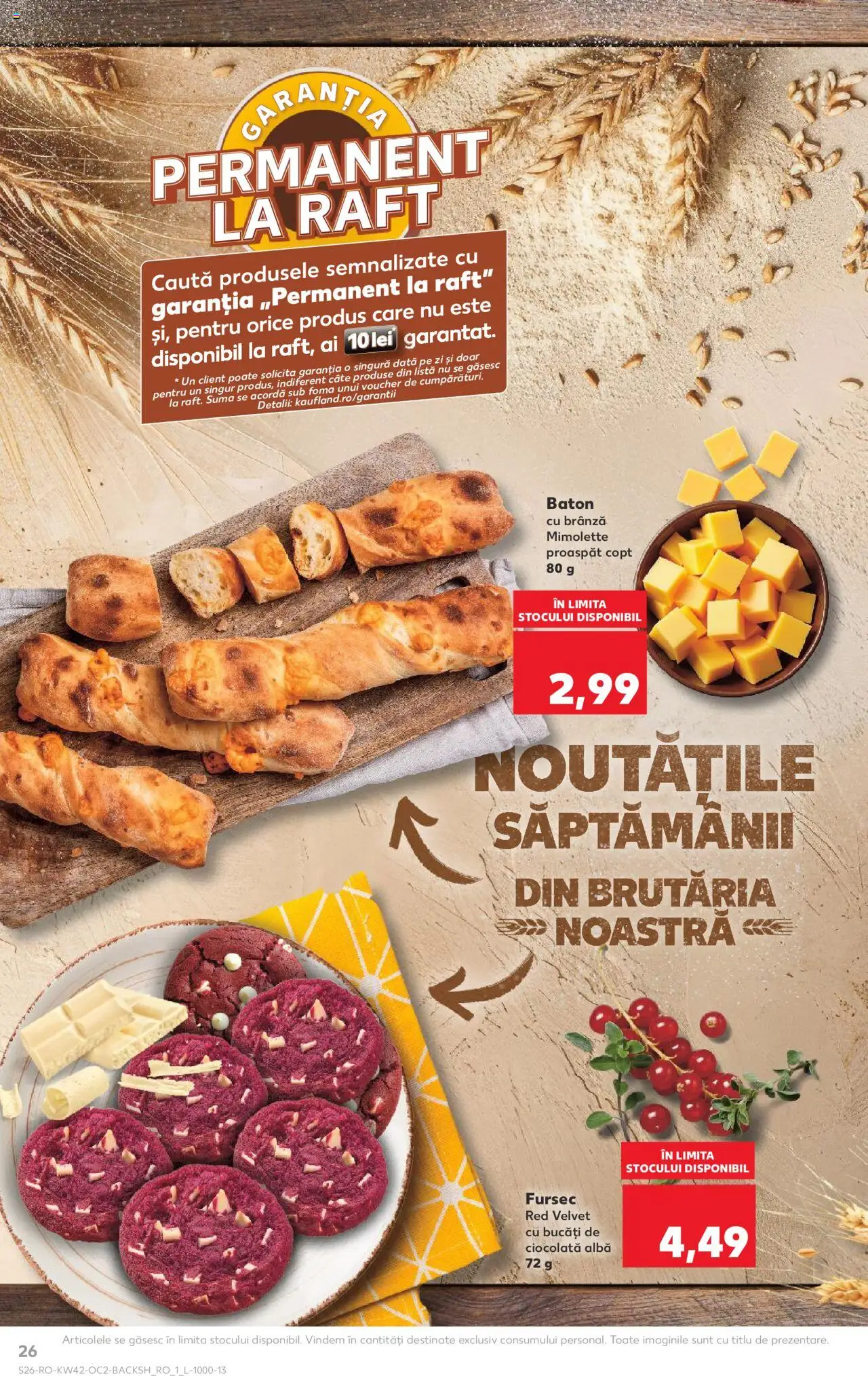 Kaufland RO akciós ujság - amely érvényes a következő dátumtól: 15.10.2025 | Oldal: 26