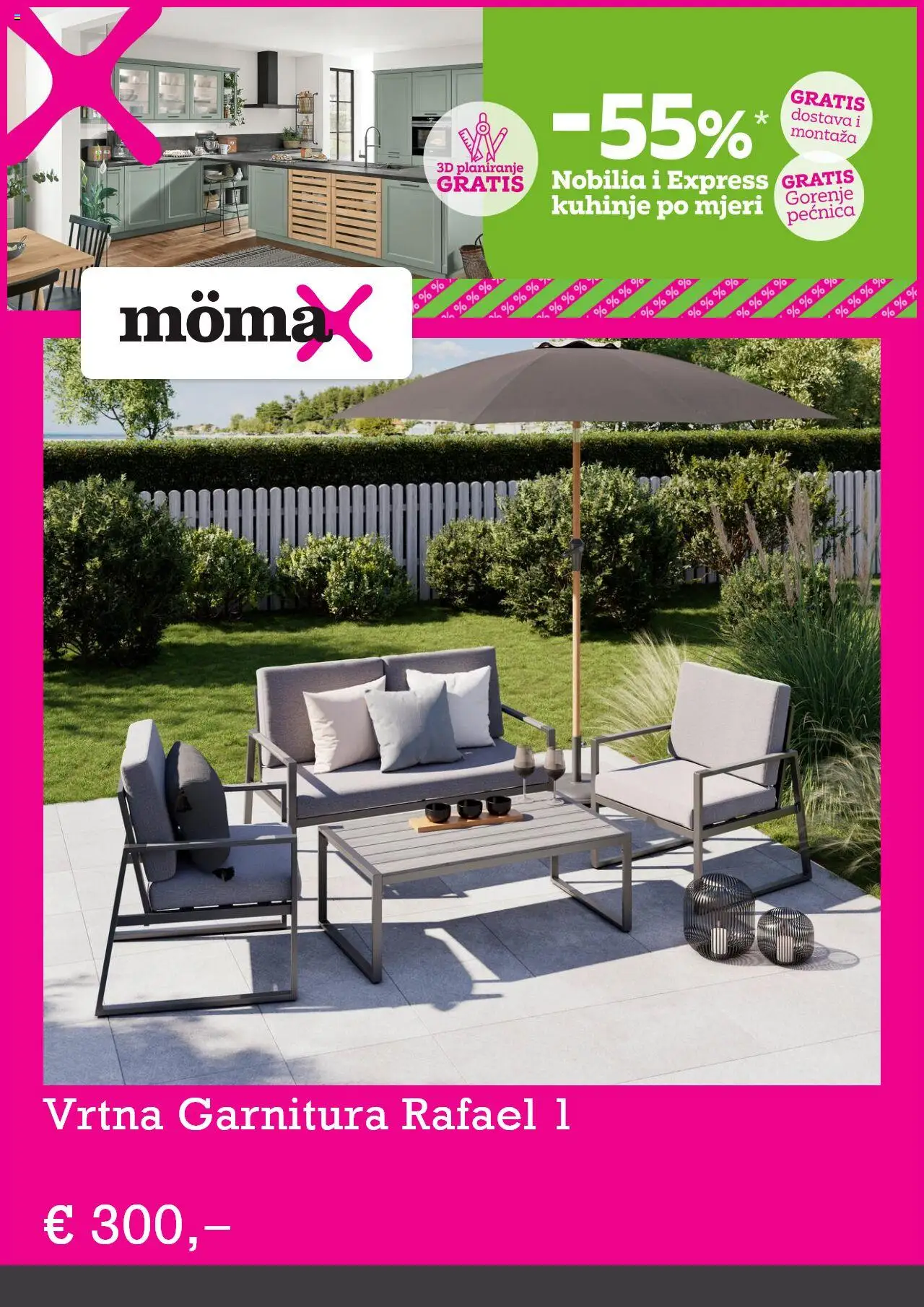 Mömax katalog | vrijedi od 18.09.2025 | Stranica: 2 | Proizvodi: Vrtna garnitura, Pećnica