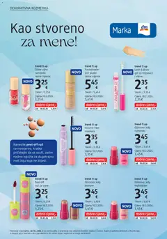 DM - Katalog - Pregled kataloga iz trgovine DM, vrijedi od 01.04.2026 | Stranica: 12 | Proizvodi: Puder, Rumenilo, Maskara, Ruž
