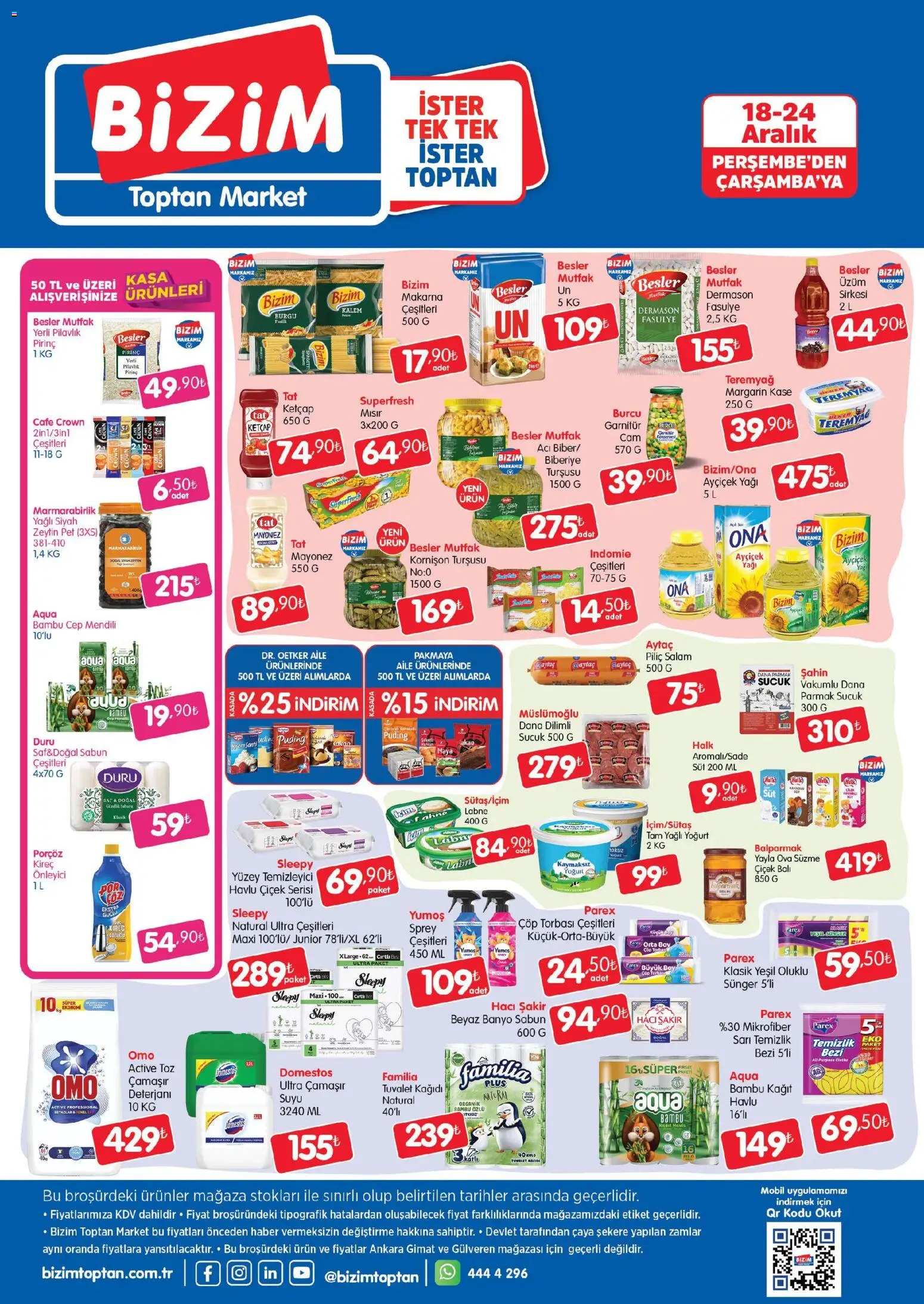 Bizim Toptan Katalog - 18.12.2025 tarihinden itibaren geçerlidir | Sayfa: 2 | Ürünler: Banyo, Ketçap, Üzüm, Zeytin