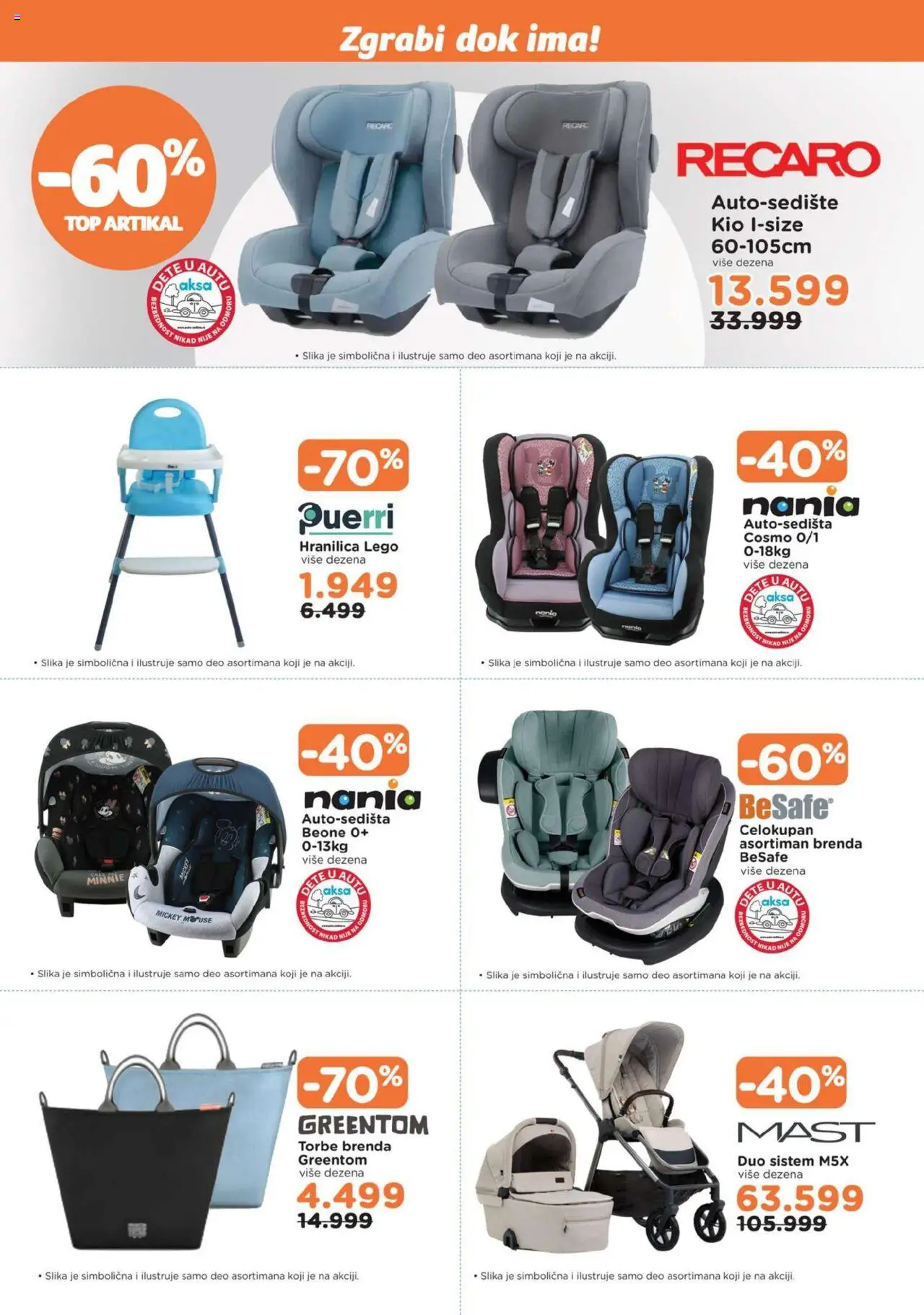 Aksa katalog - važi od 10.10.2025 | Strana: 3 | Proizvode: Mast, Lego