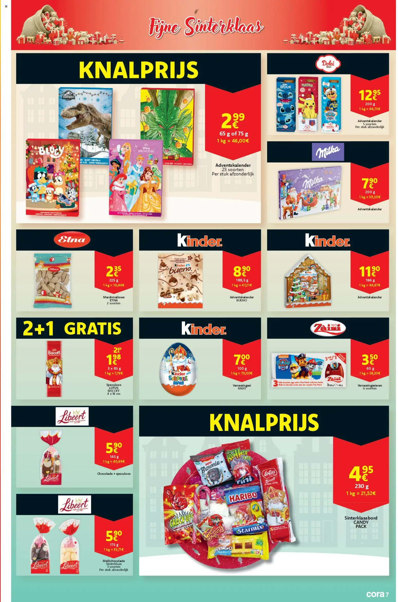 {H1} | Pagina: 7 | Producten: Kinder, Chocolade