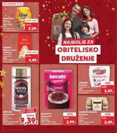 BARCAFFE Cappuccino, razni okusi 120g-144g - Pregled kataloga iz trgovine Kaufland, vrijedi od 17.12.2025 | Stranica: 6
