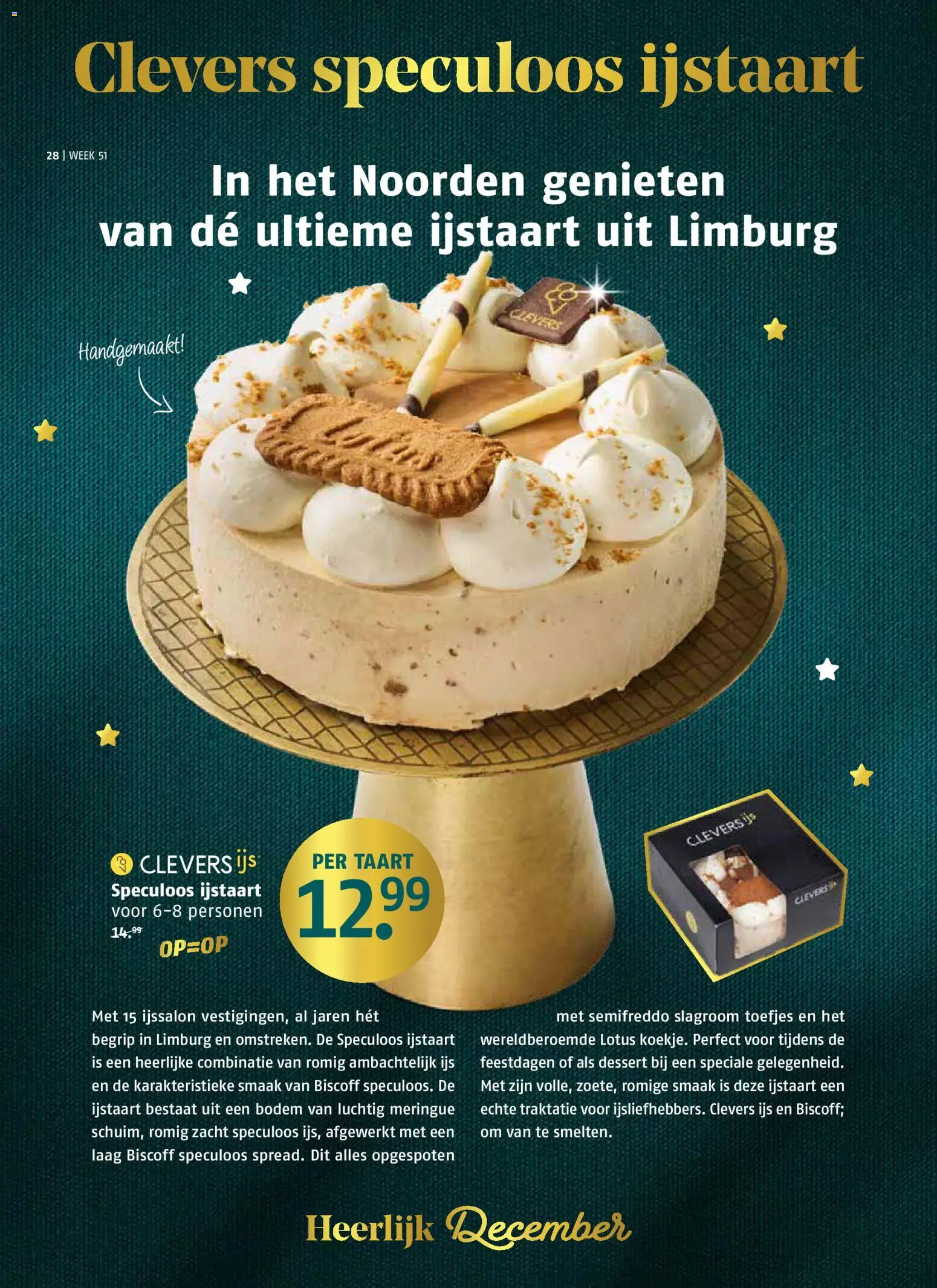 {H1} | Pagina: 28 | Producten: Taart, Slagroom