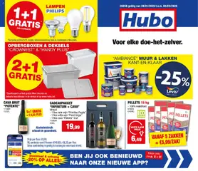 Hubo folder - Voorbeeld van een folder van Hubo, geldig van 28.01.2026