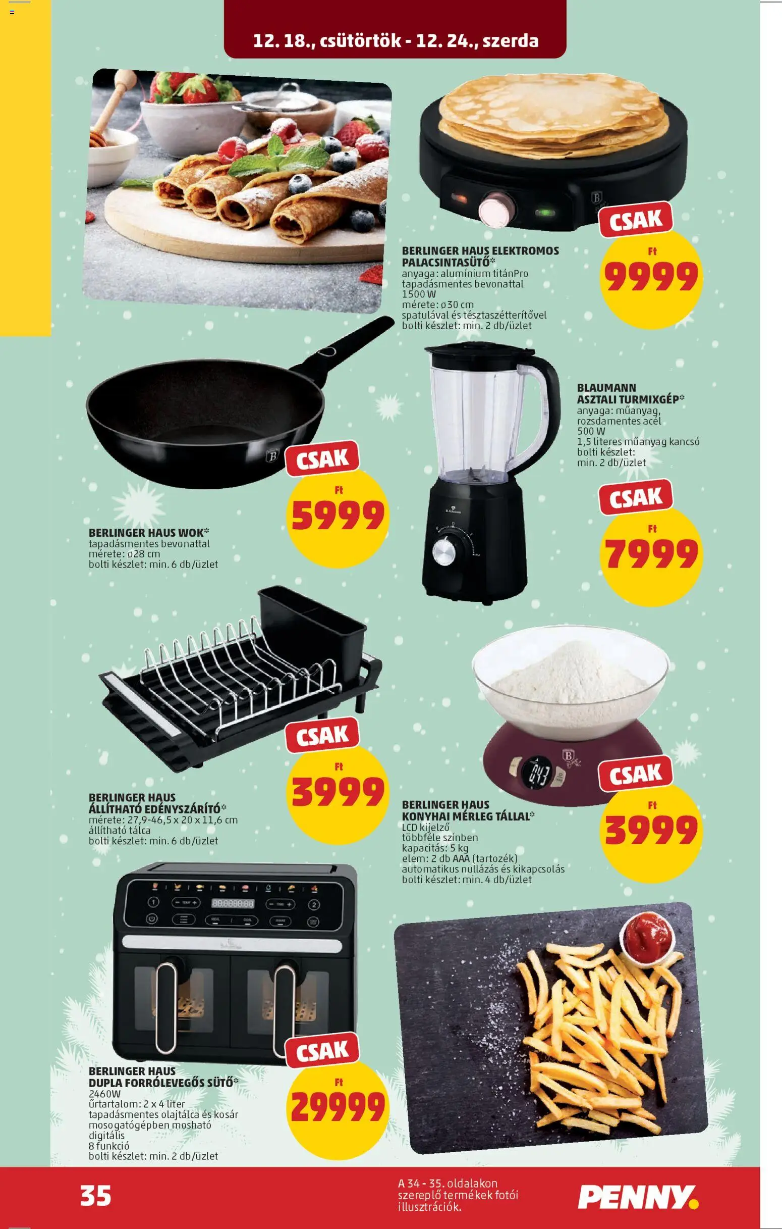PENNY akciós ujság - amely érvényes a következő dátumtól: 18.12.2025 | Oldal: 40 | Termékek: Kancsó, Kosár