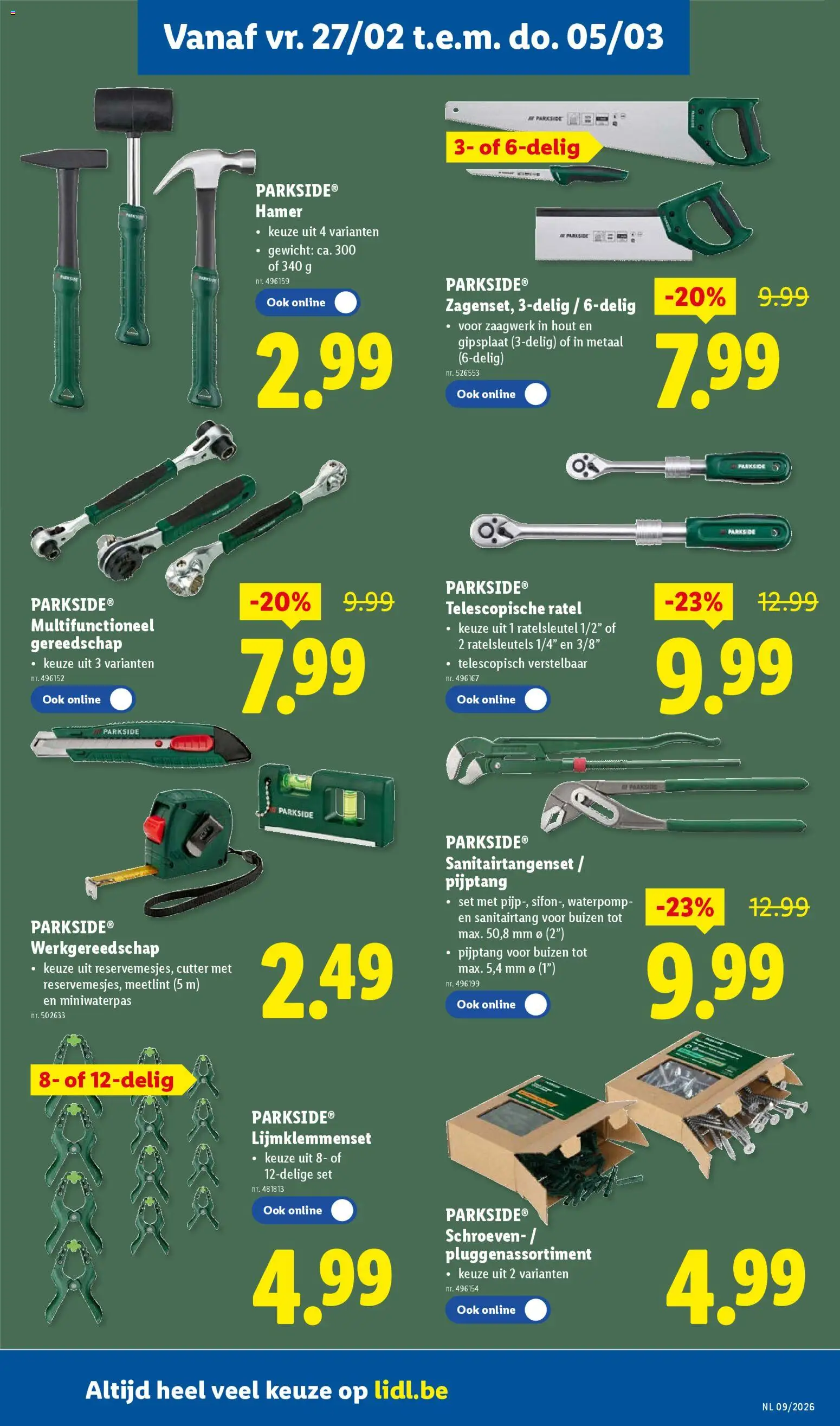 {H1} | Pagina: 37 | Producten: Gewicht, Hamer