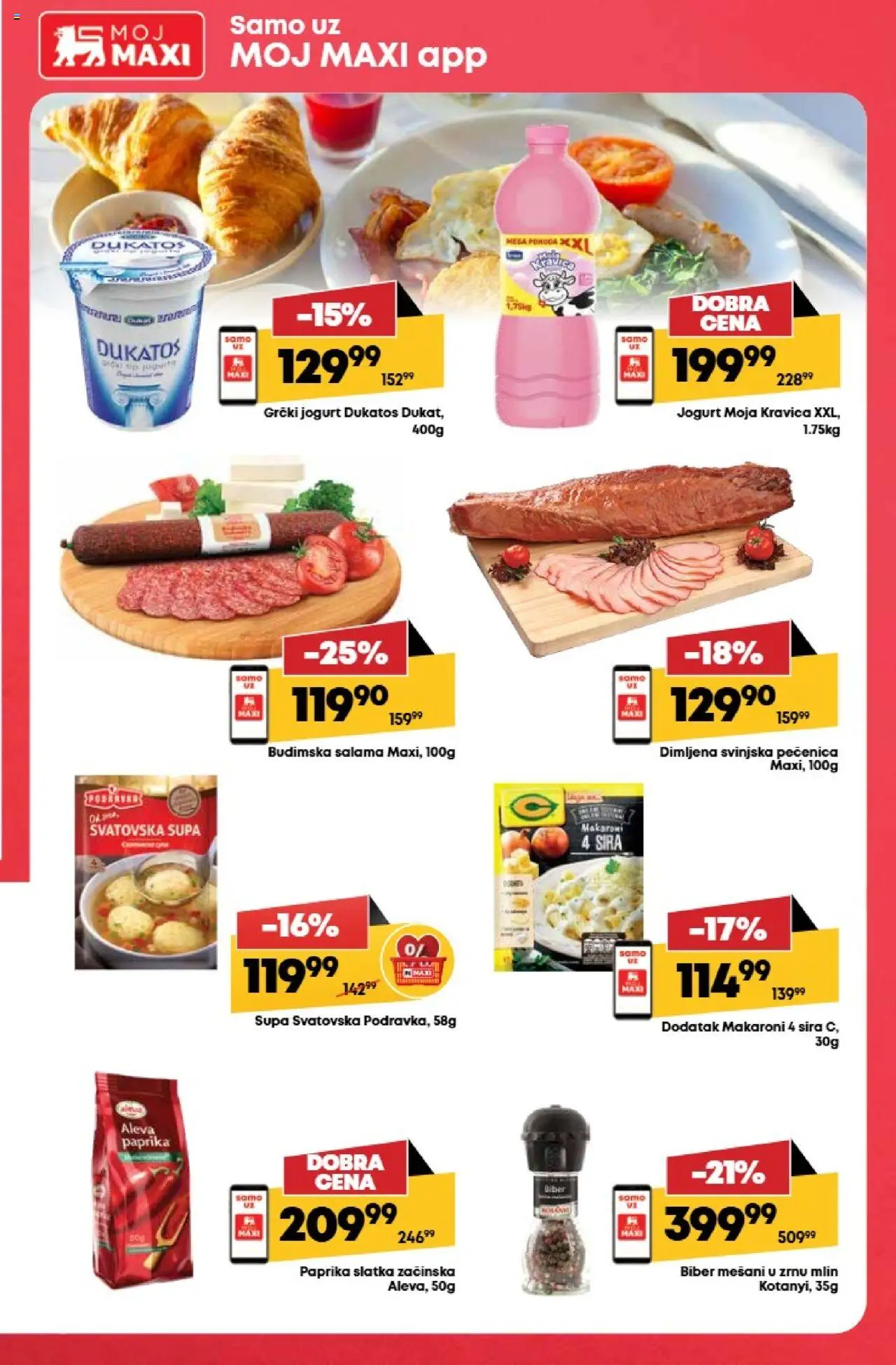 Maxi katalog - važi od 14.08.2025 | Strana: 19 | Proizvode: Mlin, Dukatos, Moja kravica, Salama