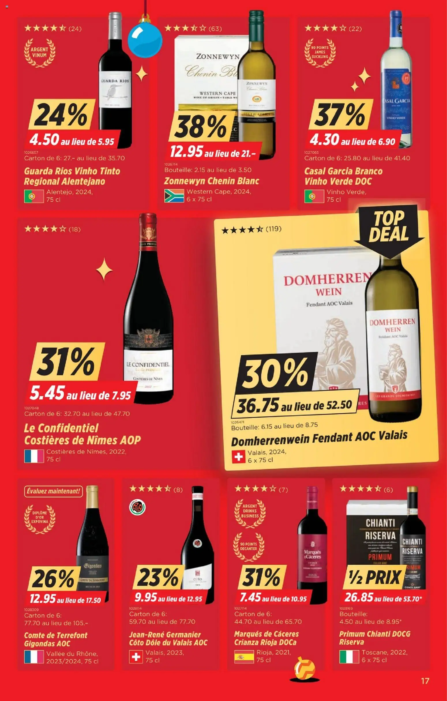 Denner Aktionen FR – gültig ab 18.11.2025 | Seite: 17 | Produkte: Wein