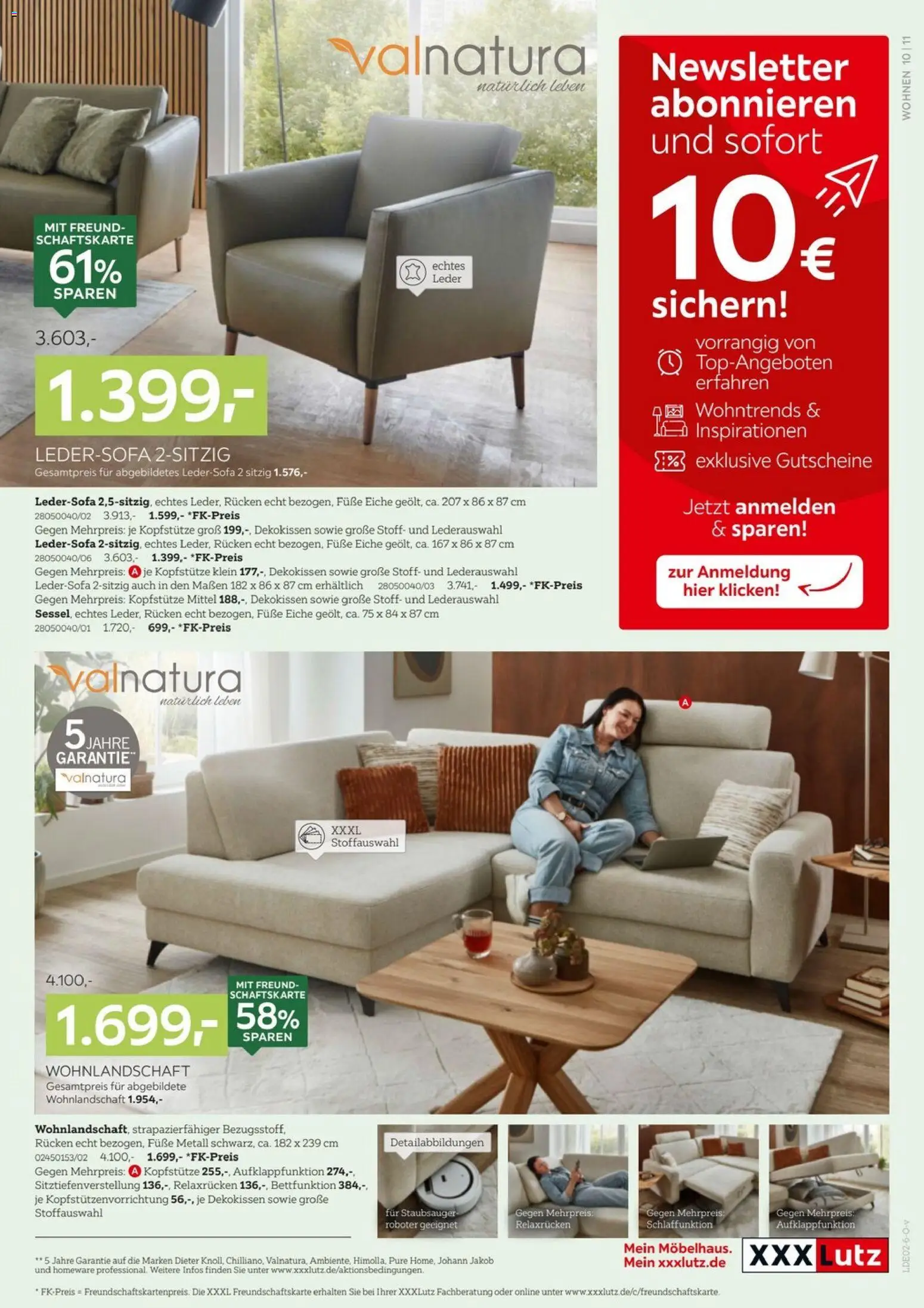 XXXL Lutz  Exklusive Möbelkreationen – gültig ab 15.02.2026 | Seite: 11