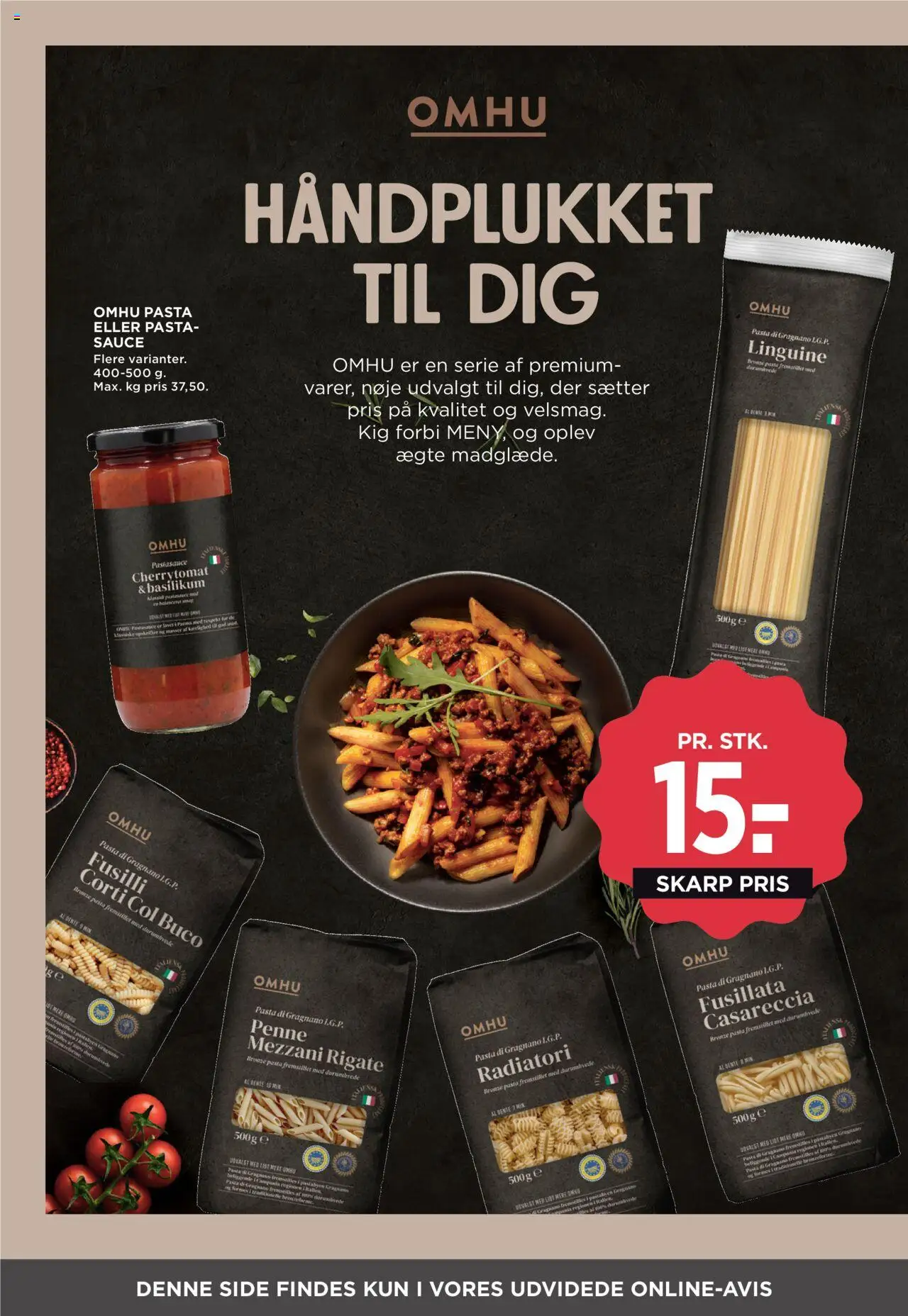 Meny Tilbudsavis gyldig fra 29.08.2025 | Side: 28 | Produkter: Pasta, Pastasauce, Basilikum