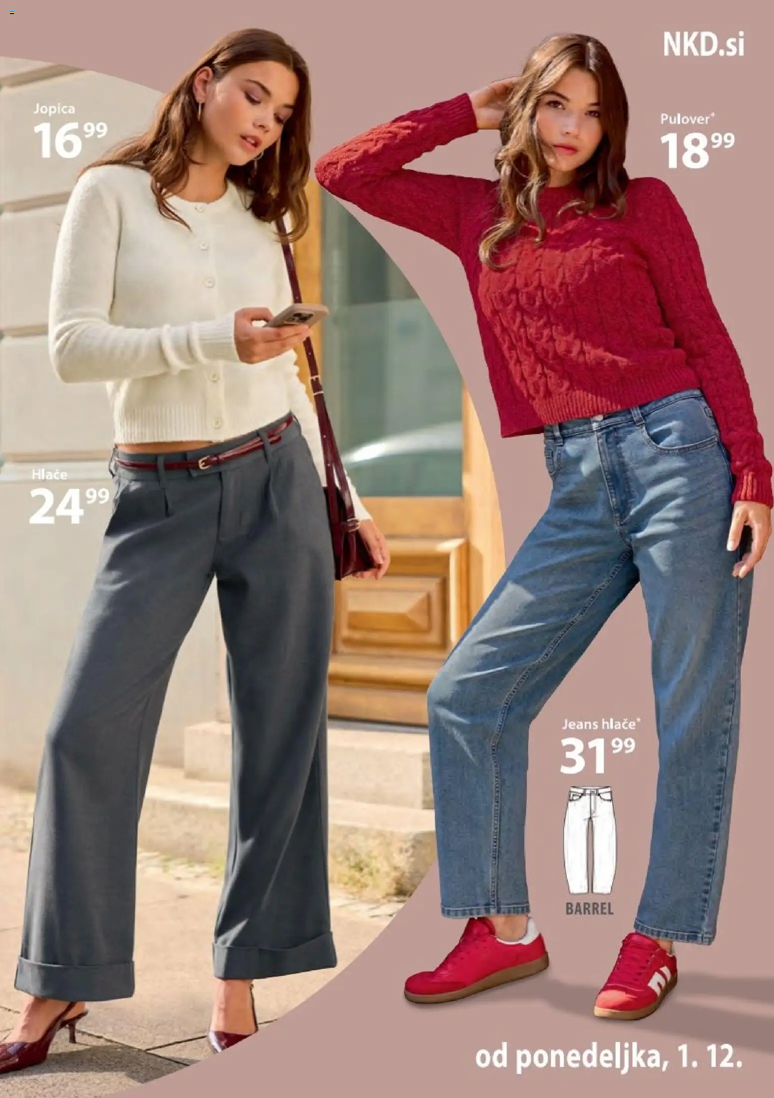 Novi NKD katalog ponudbe – veljaven od 01.12.2025 | Stran: 5 | Izdelki: Jopica, Pulover, Hlace