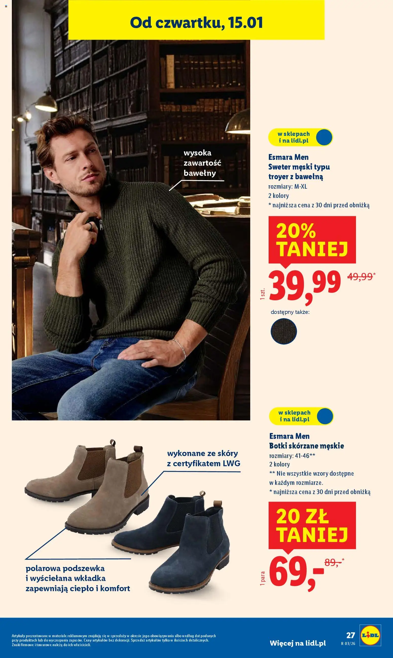 Lidl Katalog od 12.01.2026 | Strona: 29 | Produkty: Sweter