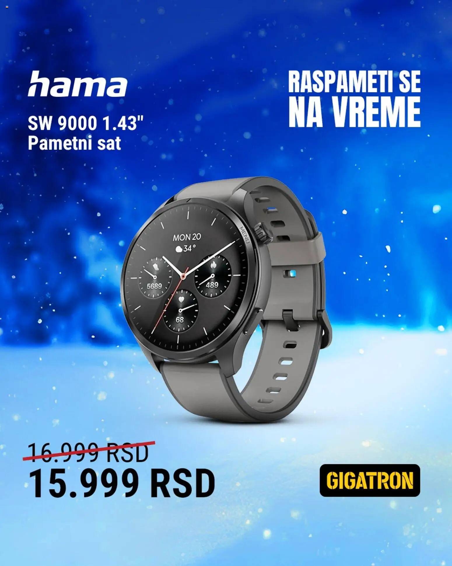 Gigatron katalog - važi od 15.12.2025 | Strana: 3 | Proizvode: Pametni sat