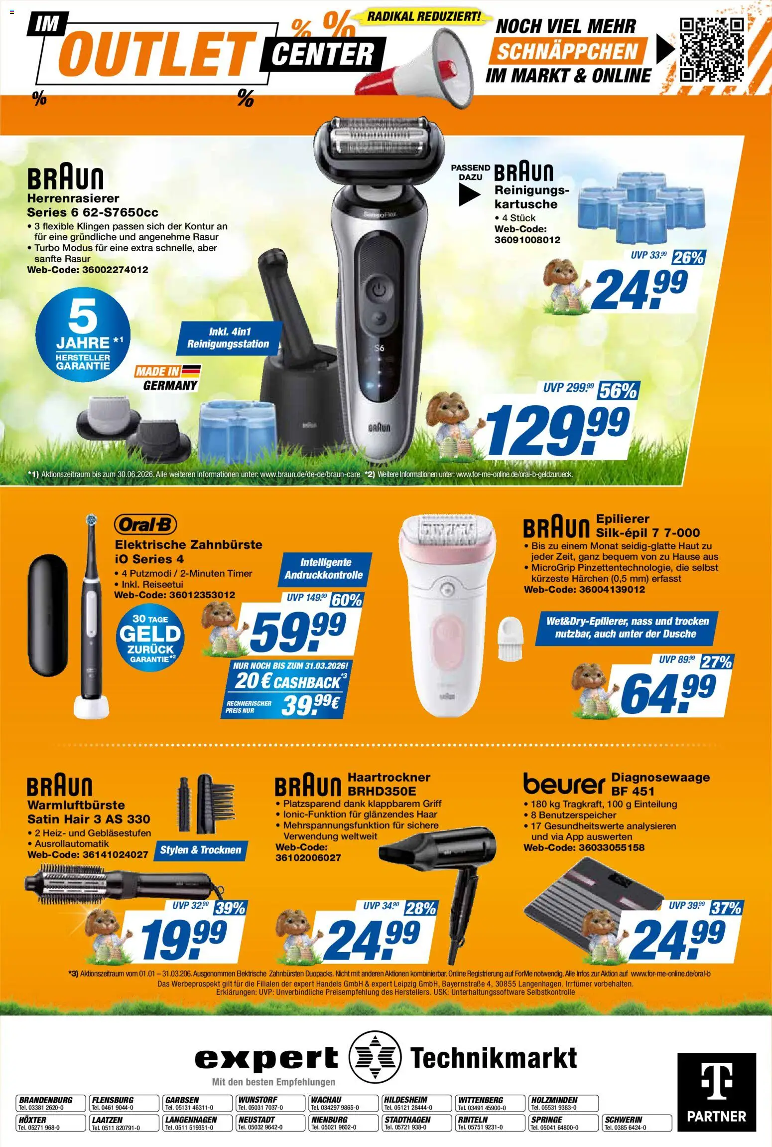 Expert Prospekt 	 – gültig ab 27.03.2026 | Seite: 16 | Produkte: Epilierer, Haartrockner, Elektrische zahnbürste, Zahnbürste
