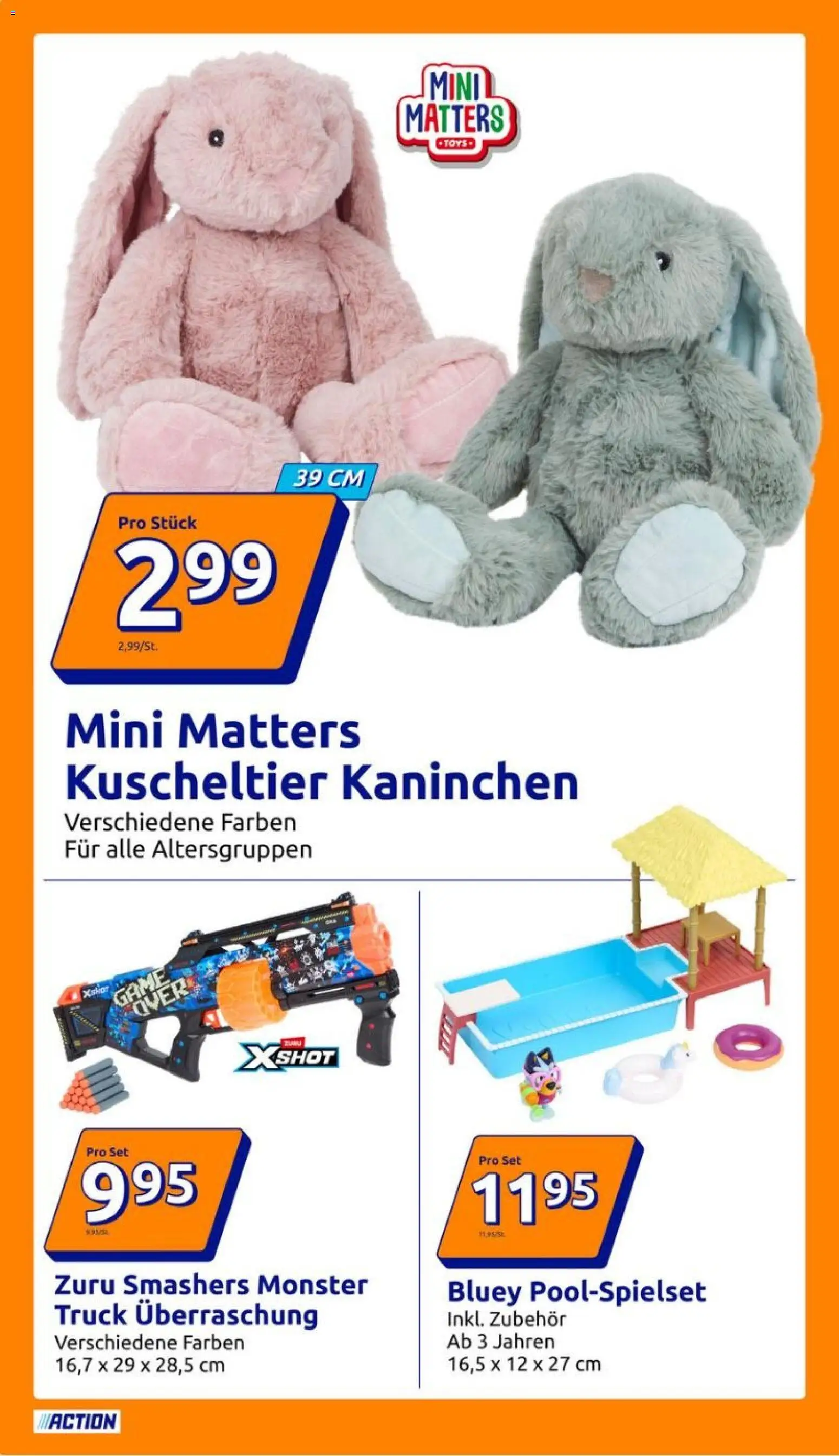 Action Prospekt – gültig ab 19.11.2025 | Seite: 10 | Produkte: Kaninchen, Monster