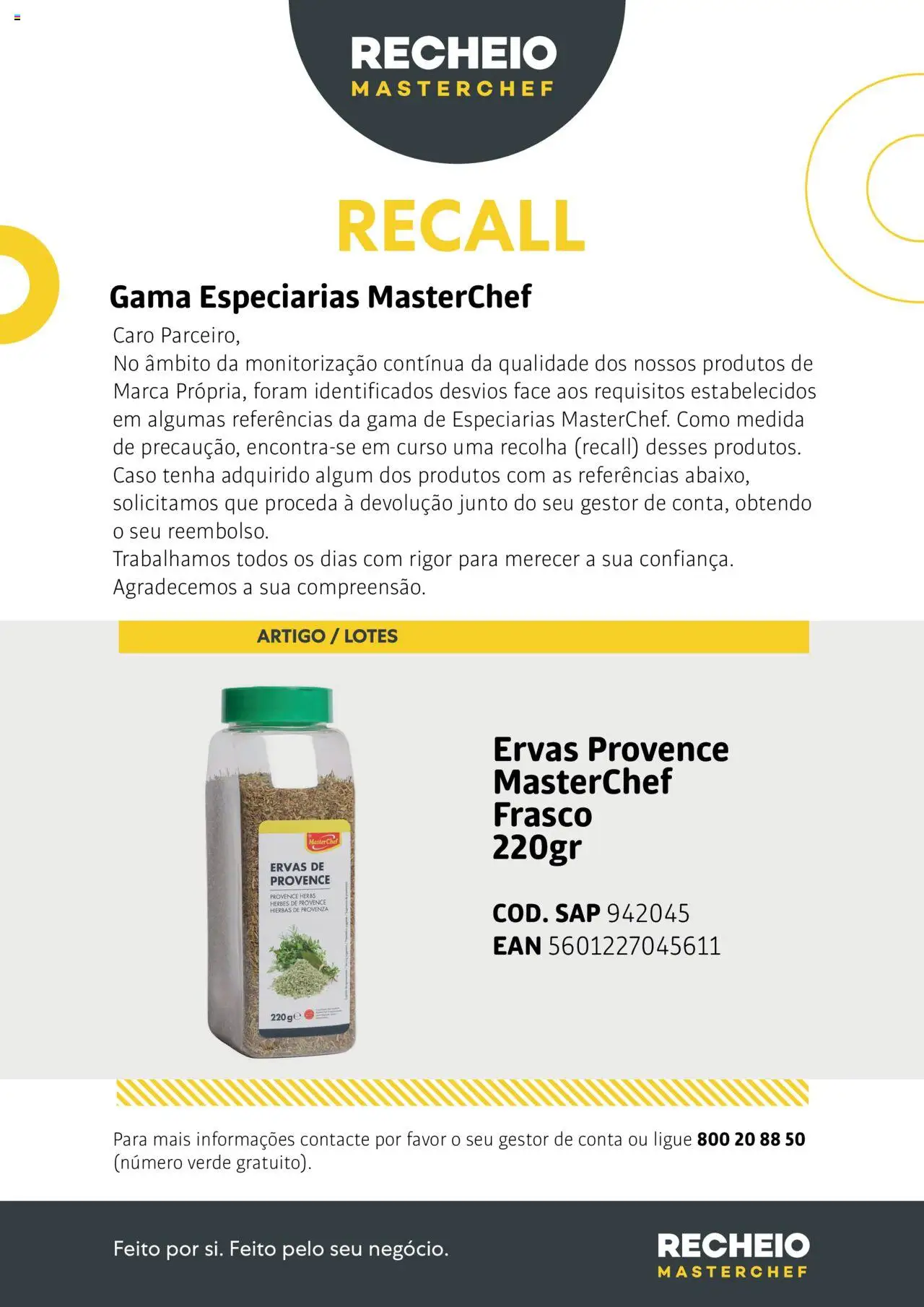 Recheio - Gamas Especiarias Masterchef │ válido de 30.07.2025 | Página: 8