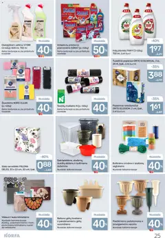 NORFA leidinys galioja nuo 16.04.2026 | Puslapis: 25 | Prekių: Ploviklis, Tualetinis popierius