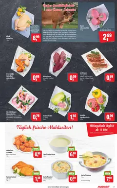 Markant Prospekt 	 ab 23.03.2026 gültig | Seite: 3 | Produkte: Hahnchen, Schweinefilet, Putenschnitzel, Uhr