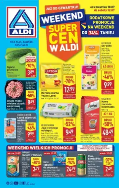 Pogląd oferty "Aldi Gazetka - Okazje na weekend" - ważna od 10.07.2025