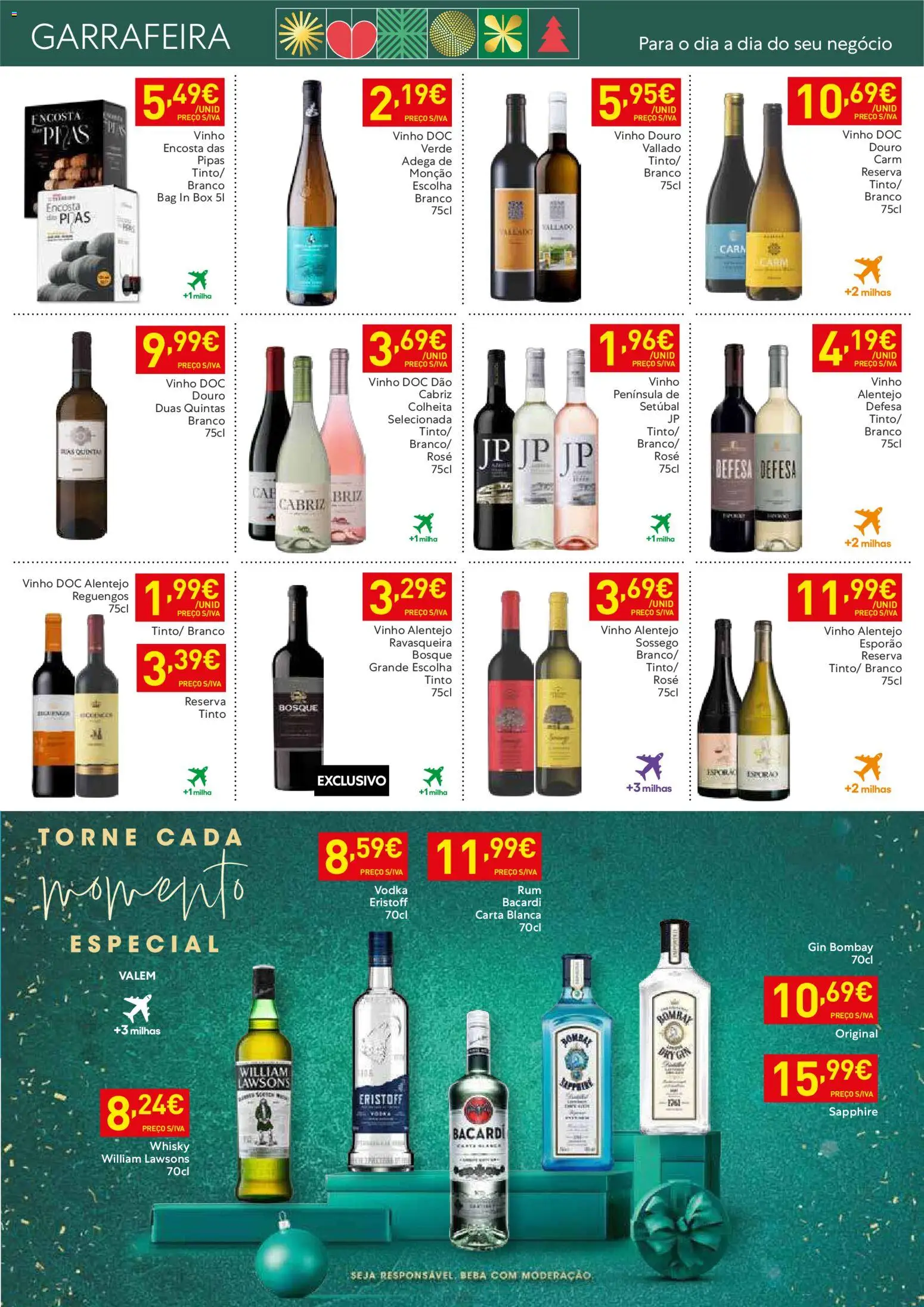 Recheio folheto Madeira │ válido de 16.12.2025 | Página: 13 | Produtos: Whisky, Vinho, Gin, Vodka