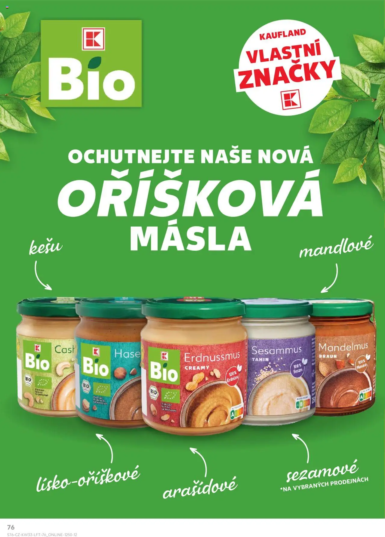 Kaufland leták - Brno od 13.08.2025 | Strana: 76 | Produkty: Kešu