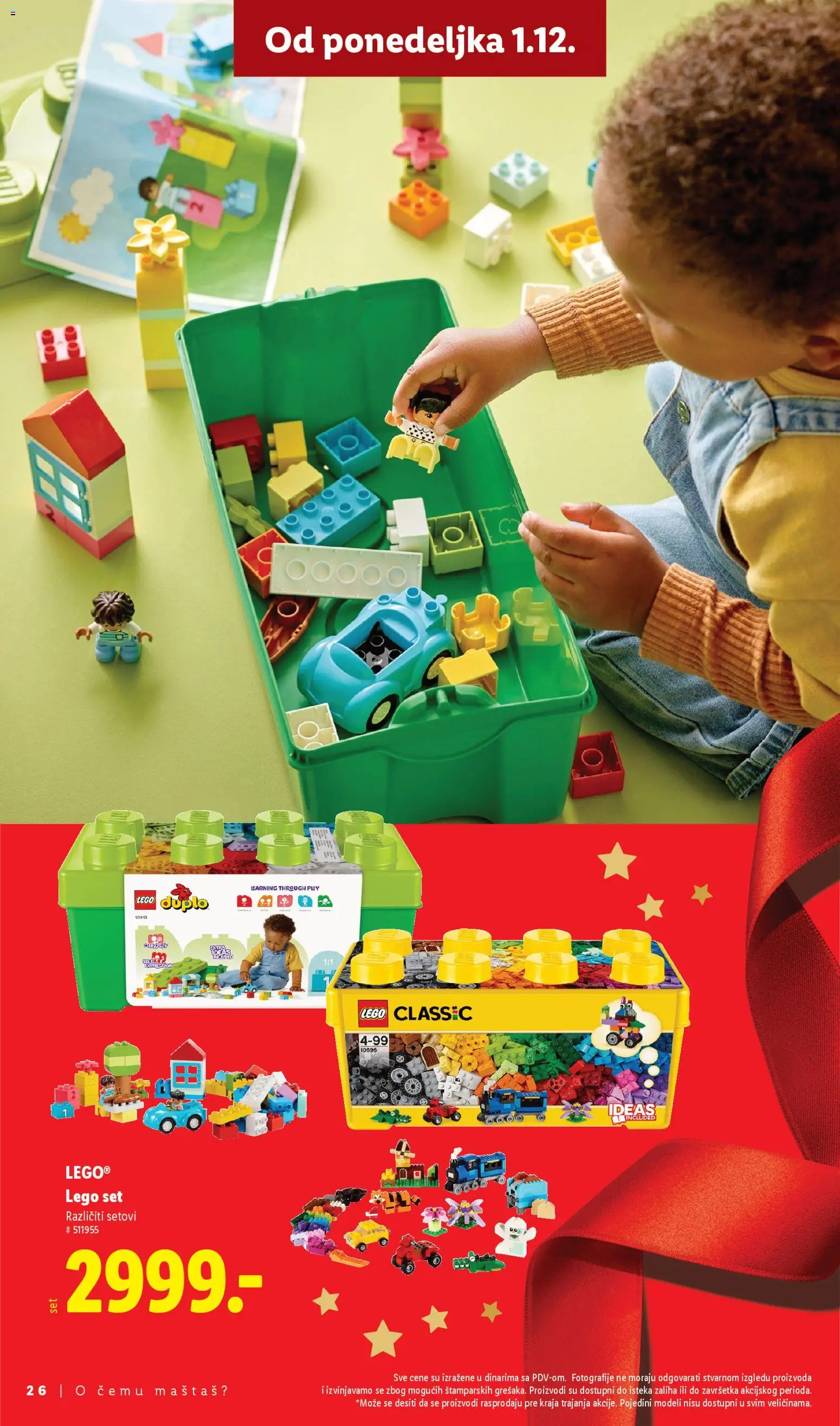 Lidl katalog - važi od 24.11.2025 | Strana: 26 | Proizvode: Lego