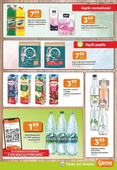 Pogląd oferty "Gama Gazetka" - ważna od 29.01.2026 | Strona: 9 | Produkty: Pigwa, Podpaski, Domestos, Sok