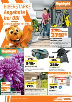Vorschau von dem Prospekt - OBI - Alles machbar mit OBI. ab 10.08.2025