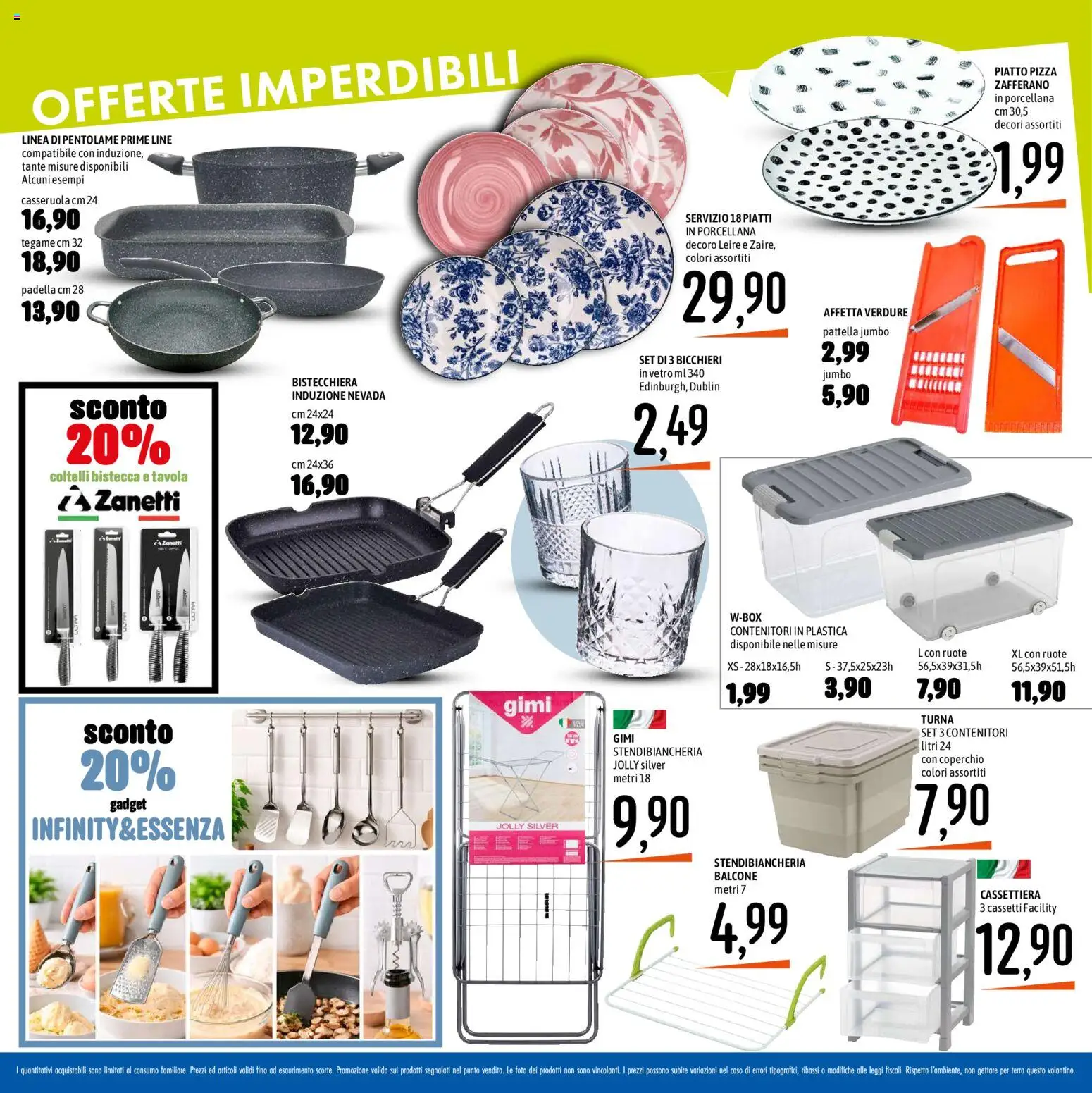 Volantino Emisfero del 09.04.2026 | Pagina: 28 | Prodotti: Verdure, Padella, Piatto, Casseruola