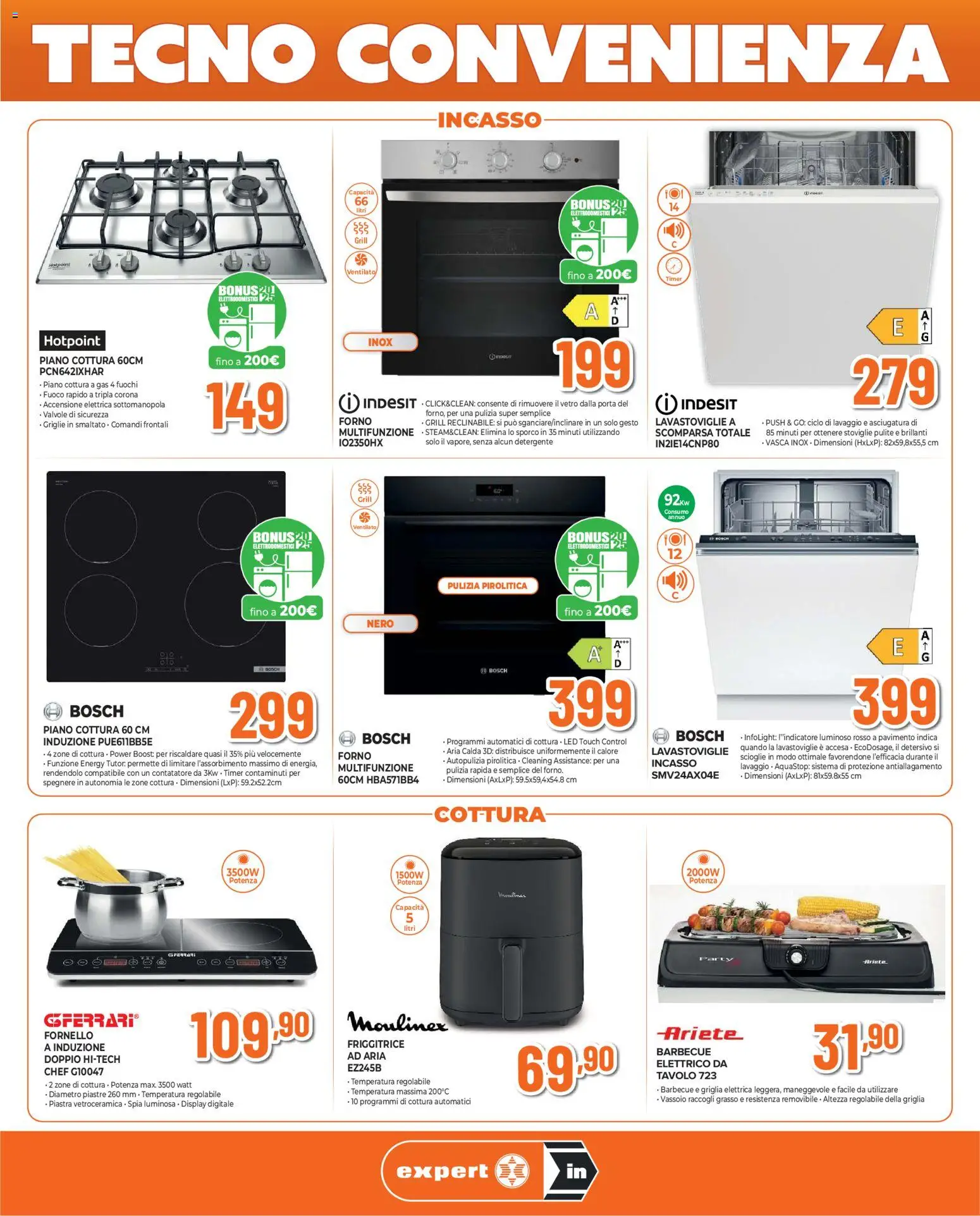 Volantino Ipercoop del 26.03.2026 | Pagina: 6 | Prodotti: Detergente, Barbecue, Friggitrice, Fornello