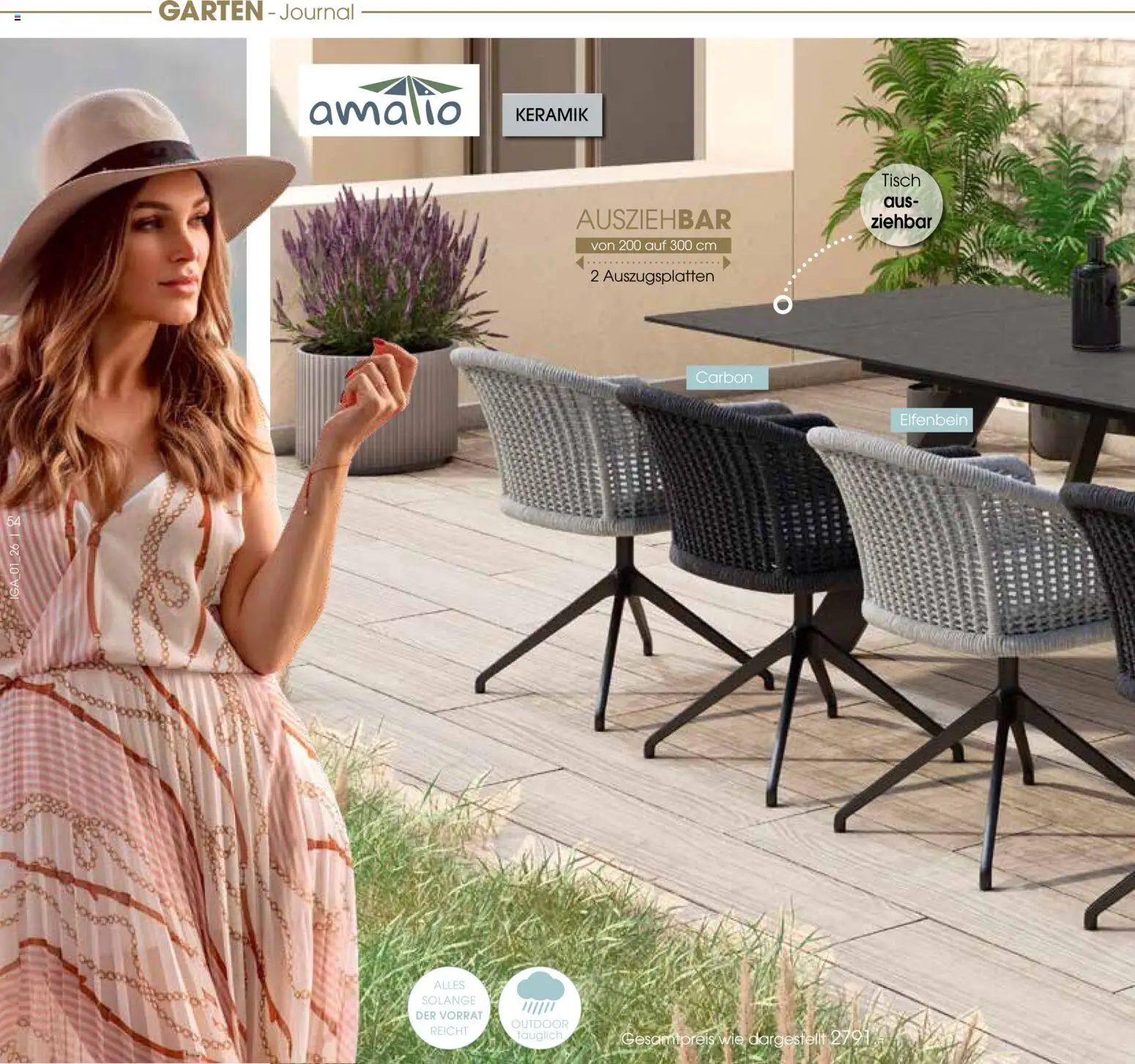 Zurbrüggen Sommer 2026 – gültig ab 19.03.2026 | Seite: 54 | Produkte: Tisch