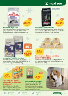 Maxi ZOO - Prévisualisation de Maxi ZOO catalogue valide à partir de 29.10.2025 | Page: 7