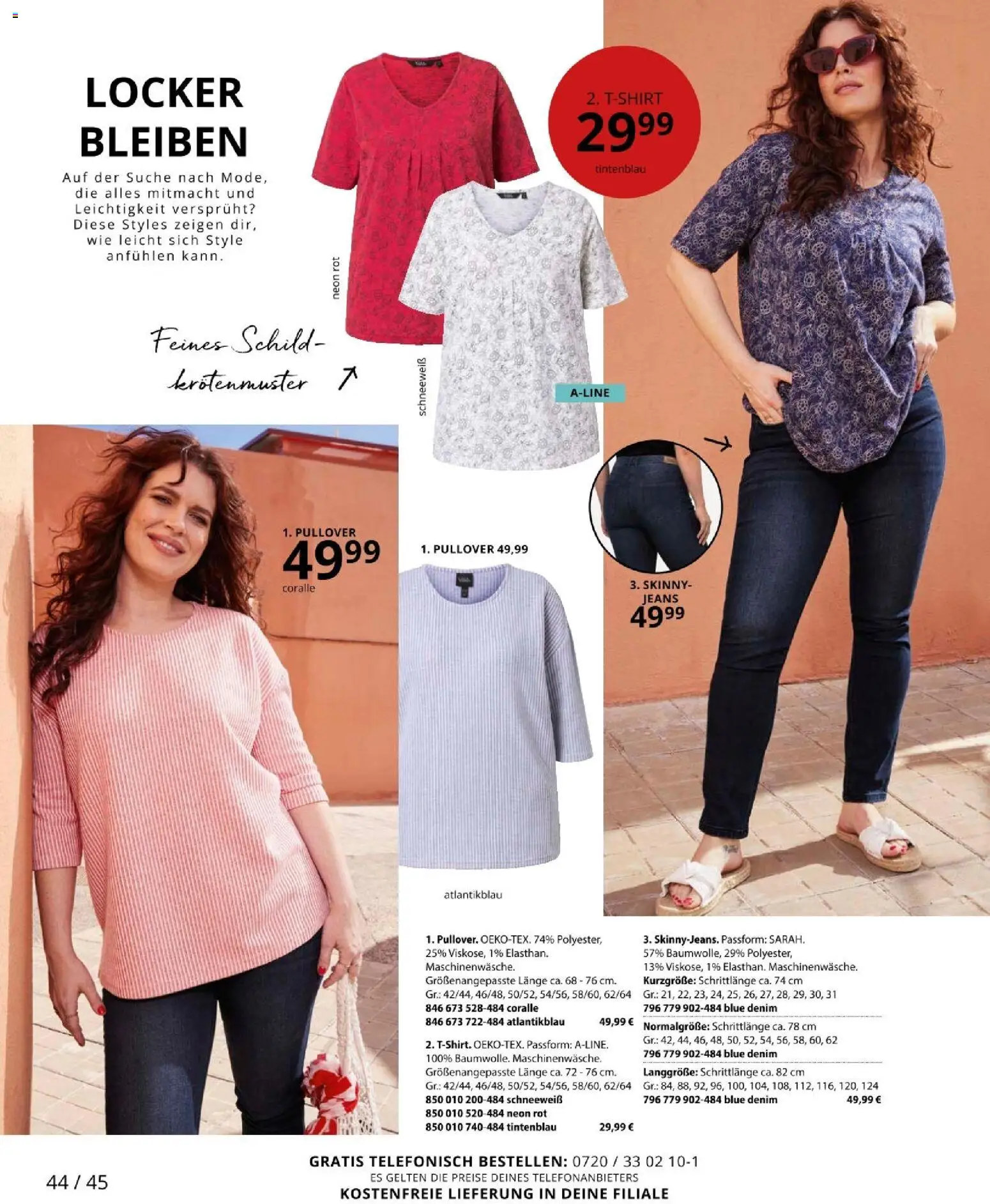 Ulla Popken akciós ujság - amely érvényes a következő dátumtól: 01.04.2026 | Oldal: 44