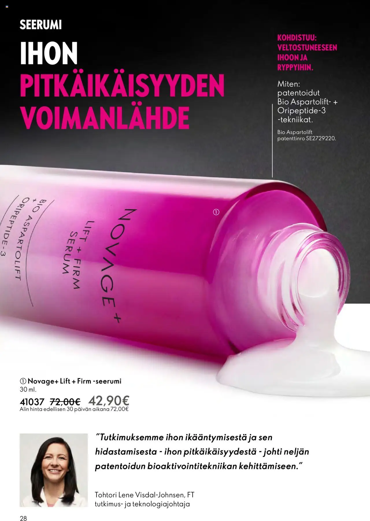 Oriflame - Esite 13 – voimassa 14.09.2025 alkaen | Sivu: 28 | Tuotteet: Seerumi