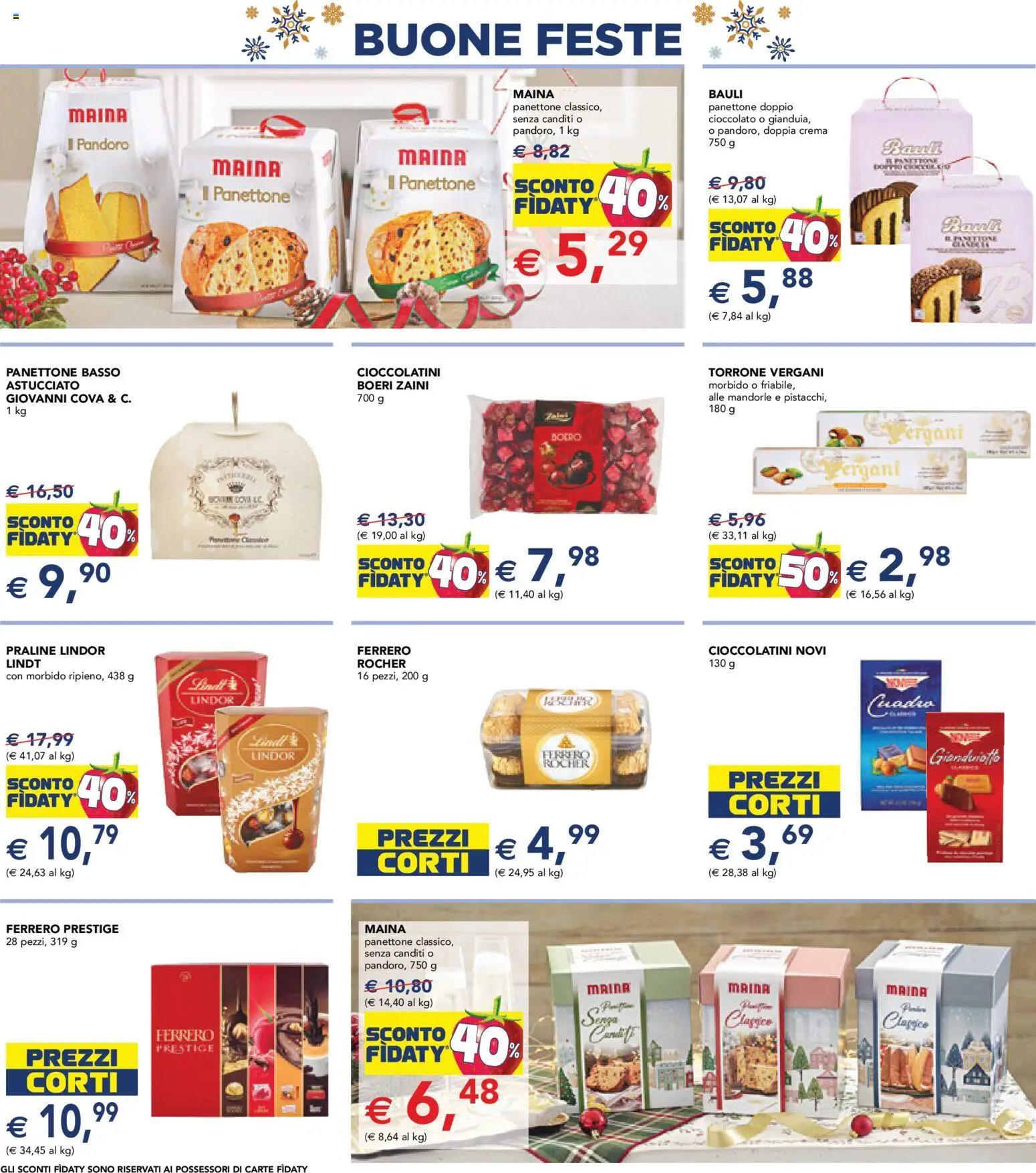 Volantino Esselunga S del 11.12.2025 | Pagina: 18 | Prodotti: Cioccolato, Mandorle, Panettone, Cioccolatini