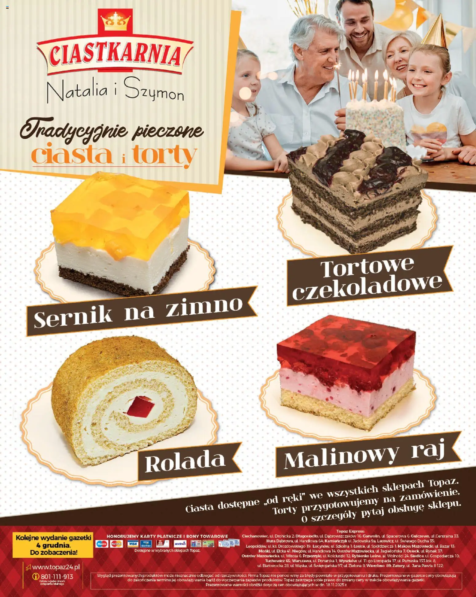 Topaz Gazetka - Express od 27.11.2025 | Strona: 32 | Produkty: Rolada
