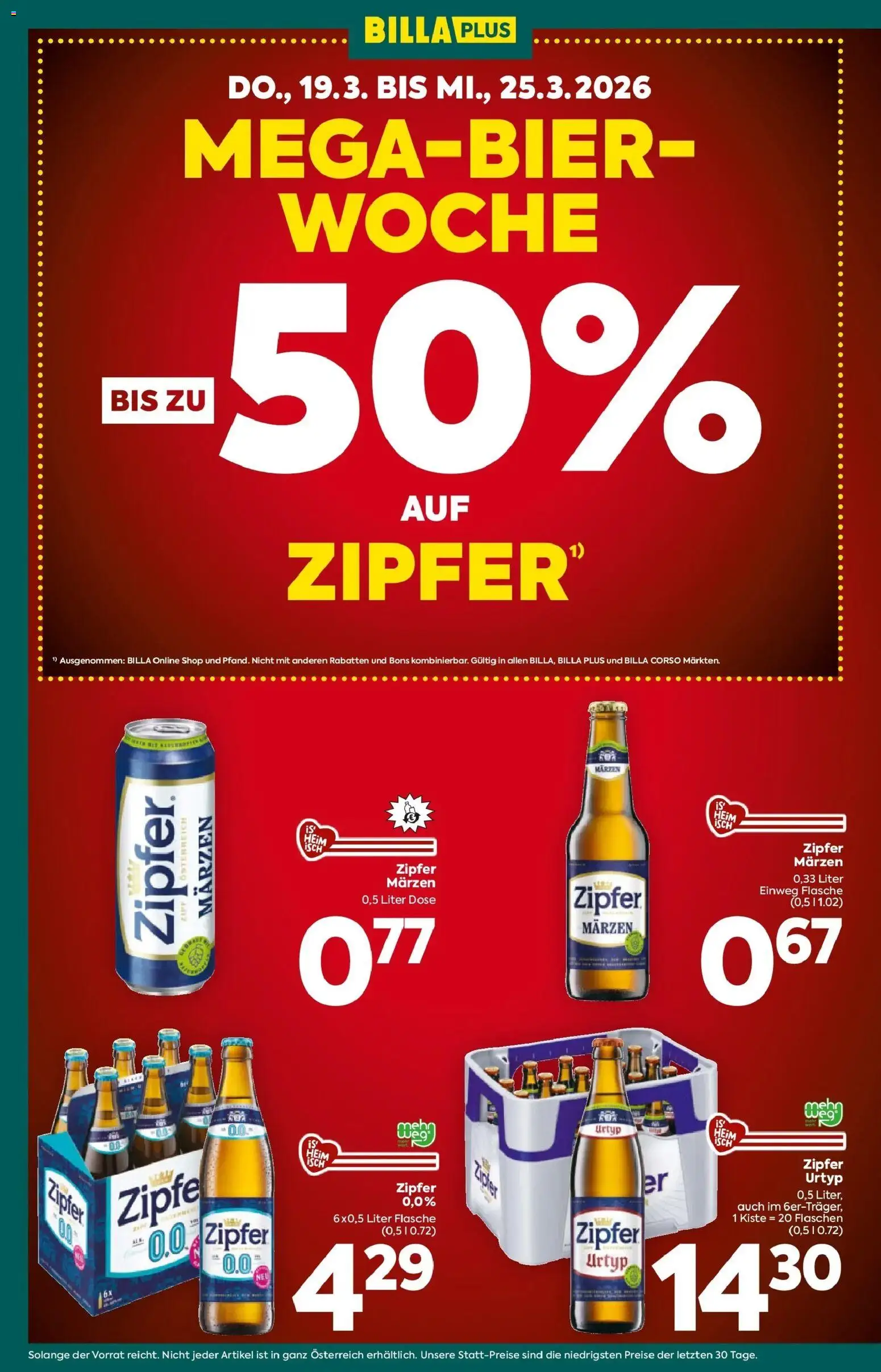 Billa Plus Flugblatt - Salzburg gültig ab 19.03.2026 | Seite: 2