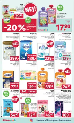 Náhled letáku BEBA Optipro, Pokračovací mléčná výživa, různé druhy, 500 g od 22.10.2025 | Strana: 14