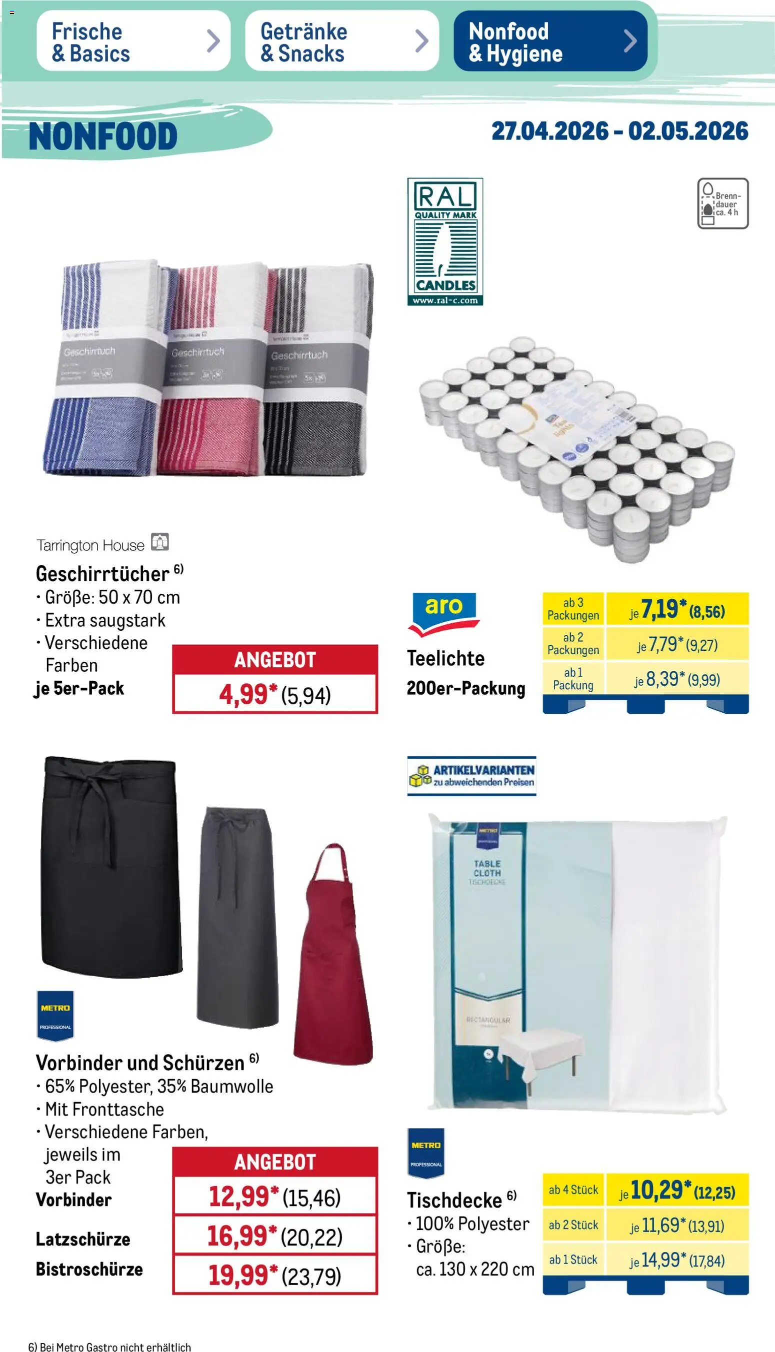 Metro Metro Non Food & Hygiene – gültig ab 27.04.2026 | Seite: 7